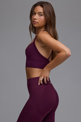 BO&TEE DEFINE LUXE MULTIWAY SPORTS BRA GRAPE